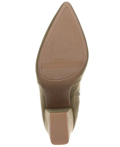 On 34th Women's Lydiaa Pointed-toe Block-heel Booties, Created For Macy's In Green