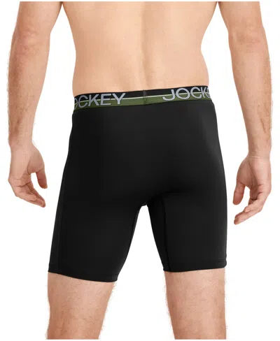 Jockey Men's 2-pack Infinite Cool Long Leg Boxer Briefs In Multi