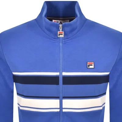 Fila Vintage Fila Vinnie Cut And Sew Track Top Dazzling Blue In Blue
