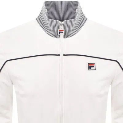 Fila Vintage Fila Zayn Lenticular Track Top Gardenia In White