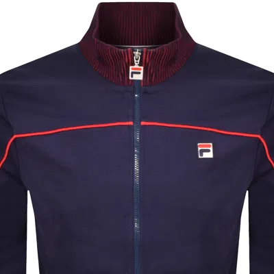 Fila Vintage Fila Zayn Lenticular Track Top Fila Navy In Multi