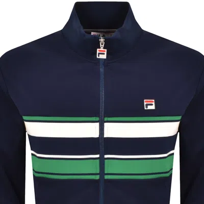 Fila Vintage Fila Vinnie Cut And Sew Track Top Fila Navy In Blue