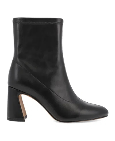 Mia Thiva Block Heel Bootie In Black