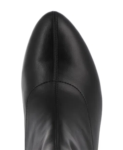 Mia Thiva Block Heel Bootie In Black