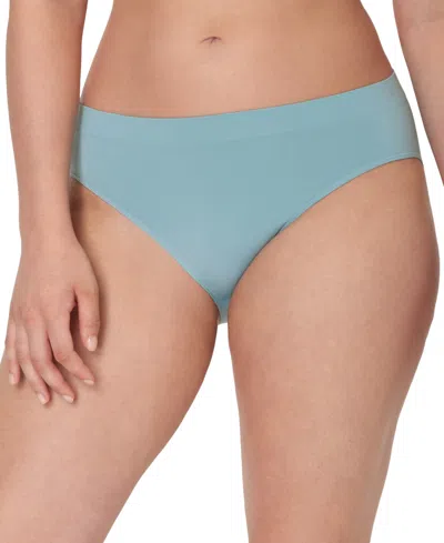 Bali One Smooth U All-over Smoothing Hi Cut Brief Underwear 2362 In Blue