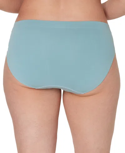 Bali One Smooth U All-over Smoothing Hi Cut Brief Underwear 2362 In Blue