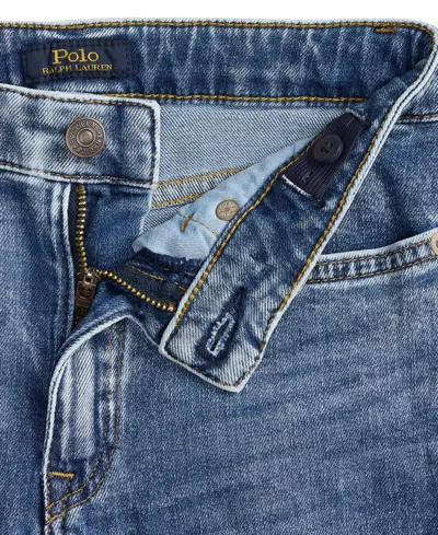 Polo Ralph Lauren Girls 7-16 Stretch Flared Jeans In Blue