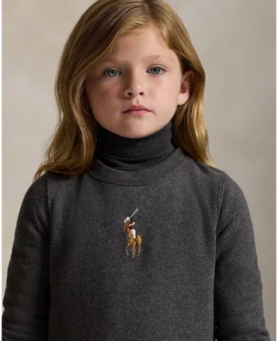 Polo Ralph Lauren Dress With Logo In Gray