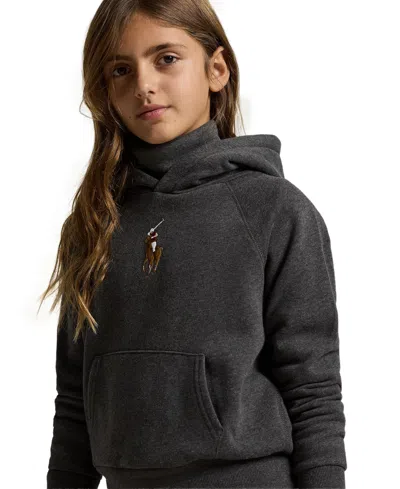 Polo Ralph Lauren Ralph Lauren Big Pony Fleece Hoodie In Black