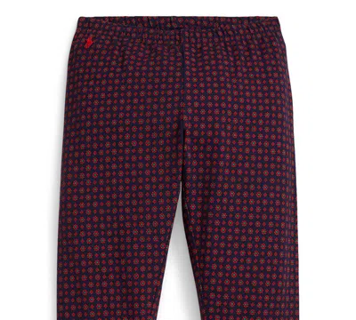 Polo Ralph Lauren Ralph Lauren Floral Stretch Jersey Legging In Purple