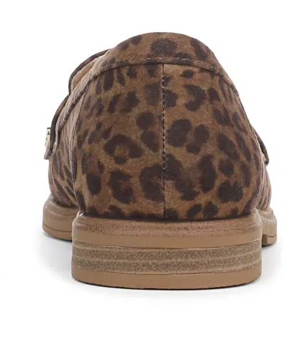 Dr. Scholl's Women's Hello Slip On Penny Loafers In Animal Print