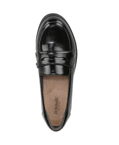 Dr. Scholl's Women's Hello Slip On Penny Loafers In Black