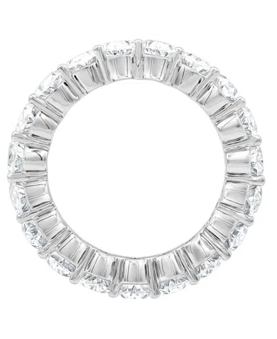 Macy's Diamond Eternity Ring (6 Ct. T.w.) In 14k White Gold In Silver