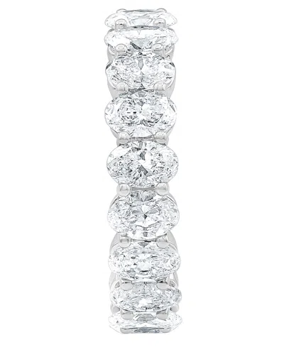 Macy's Diamond Eternity Ring (6 Ct. T.w.) In 14k White Gold In Silver