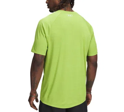 Under Armour Men's Ua Tech Textured Performance T-shirt In Green