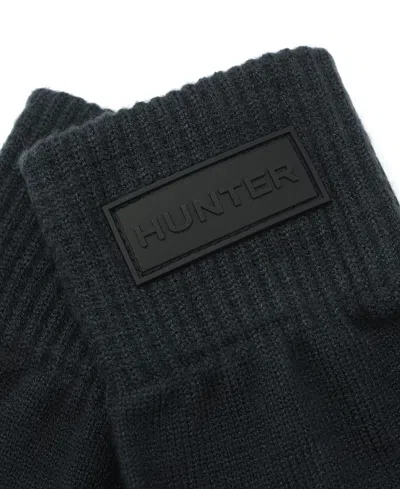 Hunter Women's Cable Cuffed Gloves In Black
