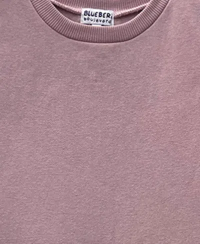 Blueberi Boulevard Girls 2t-6x Sequin Detail Dress In Purple