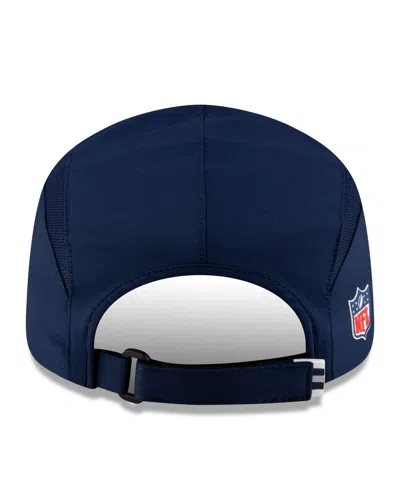 New Era Men's Navy Dallas Cowboys 2025 Sideline Runner Adjustable Hat In Blue