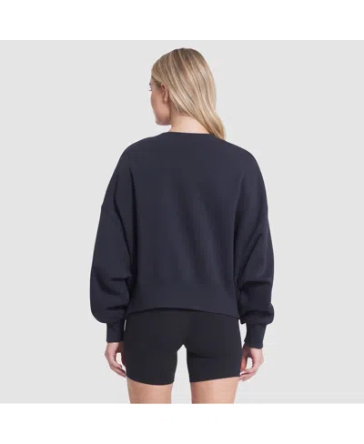 Nike Miami Dolphins Rivalries Collection Oversized  Women's Nfl Pullover Crew In Blue