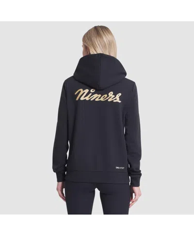 Nike San Francisco 49ers Rivalries Collection Sideline  Women's Dri-fit Nfl Pullover Hoodie In Black