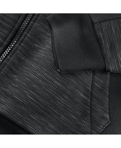 Fanatics Men's Black New York Liberty Back Door Cut Play Defender Full-zip Hoodie In Black