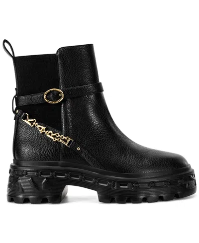 Karl Lagerfeld Women's Laelith 50mm Chain Lug Chelsea Boots In Black