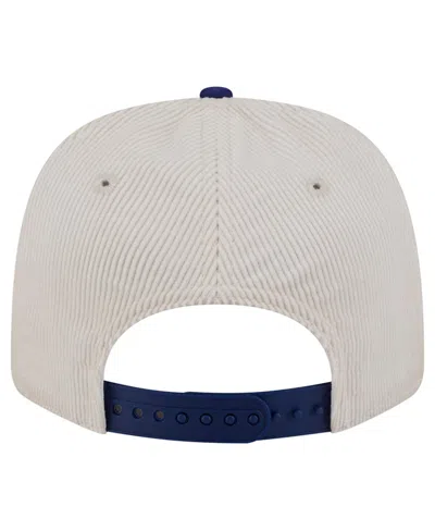 New Era Men's Cream/dark Blue Los Angeles Dodgers Loyal 9seventy Adjustable Hat In Multi