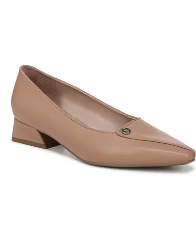 Naturalizer Georgia Womens Solid Manmade Pumps In Brown