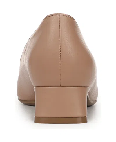 Naturalizer Georgia Womens Solid Manmade Pumps In Brown