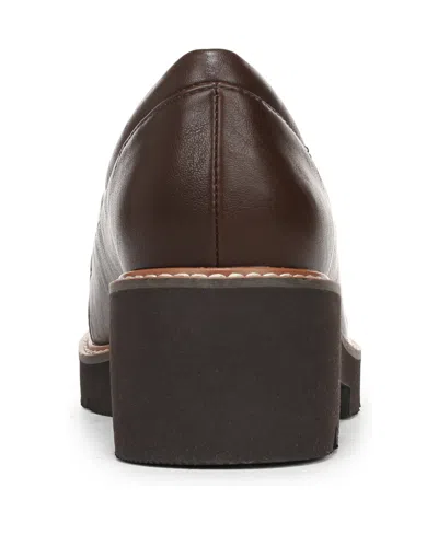 Naturalizer Wide Width Committed Platform Loafer In Brown