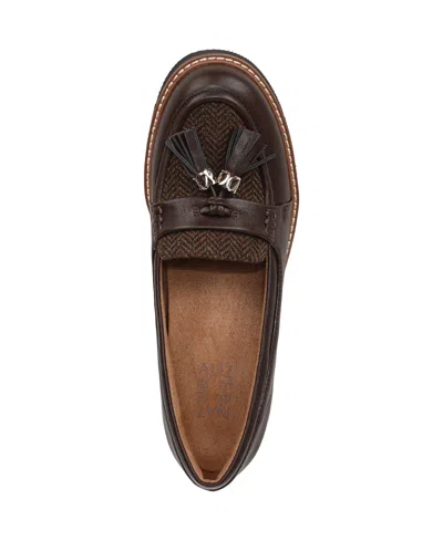 Naturalizer Wide Width Committed Platform Loafer In Brown