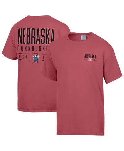 Comfortwash Men's Red Nebraska Huskers Big Name T-shirt In Red