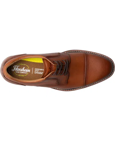 Florsheim Men's Traveler Cap Toe Oxford In Brown