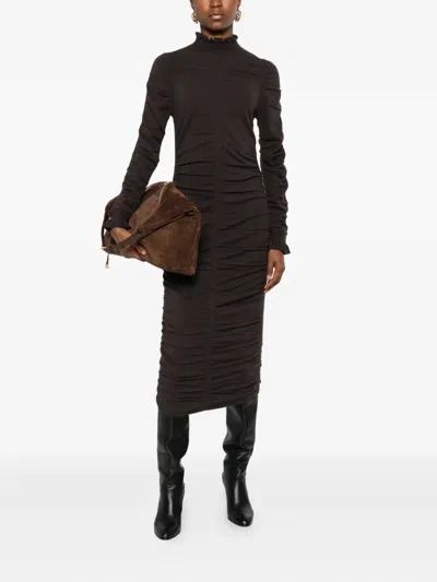 Twinset 252tt3152 Dress In Brown