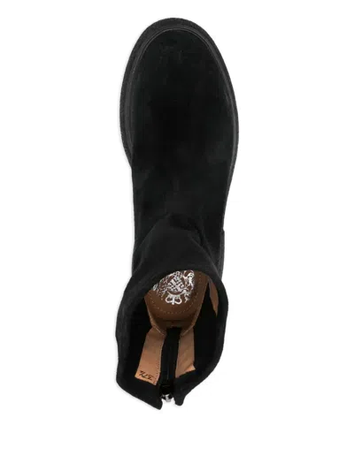 Alberto Fasciani "gill" Sensual Short Boots In Black