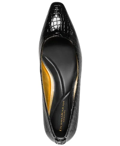 Donna Karan Women's Savita Snip Toe Flats In Black
