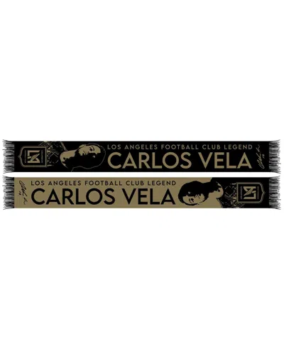 Ruffneck Scarves Carlos Vela Black Lafc Scarf In Multi