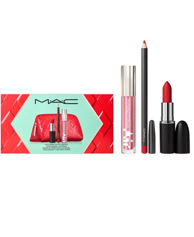 Mac Trending Tomorrow Lip Trio Red (worth £68) In Multi