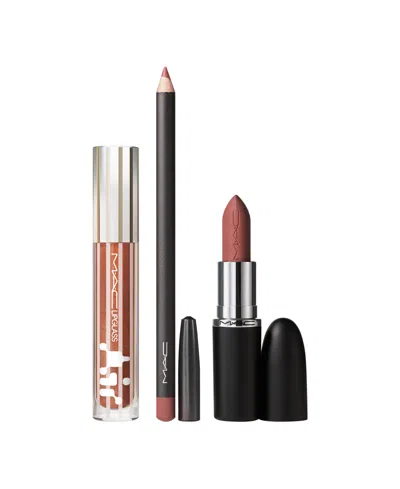 Mac Trending Tomorrow Lip Trio Nude (worth £68) In Multi