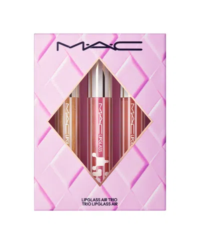 Mac Glossed Out Lipglass Trio In Multi