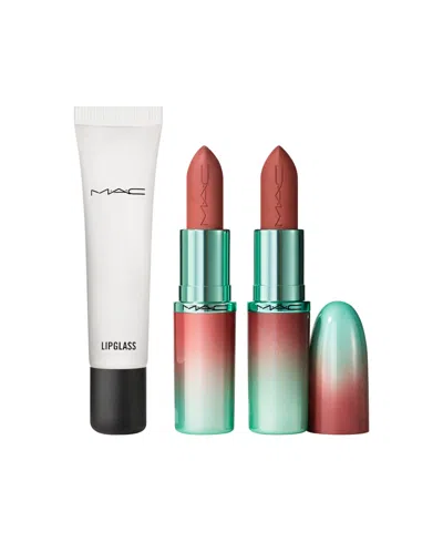 Mac 3-pc. Ximal Lipstick And Lipglass Gift Set In Multi