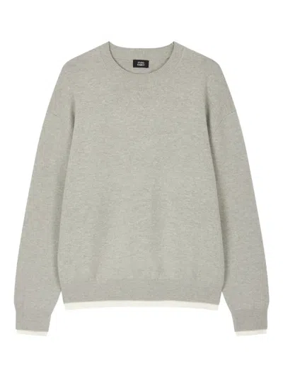 Studio Tomboy Round-neck Sweater In Gray