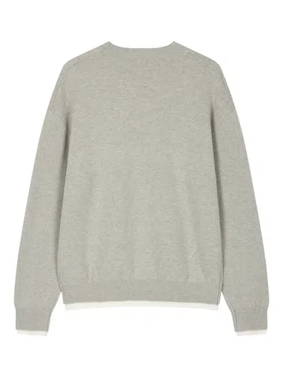 Studio Tomboy Round-neck Sweater In Gray