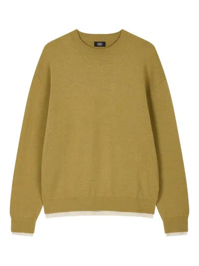 Studio Tomboy Round-neck Sweater In Green