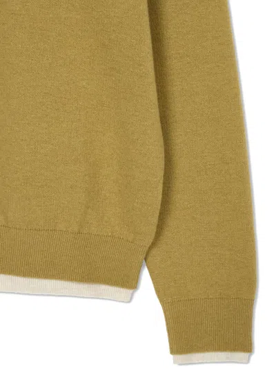 Studio Tomboy Round-neck Sweater In Green