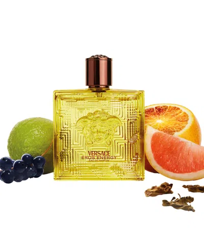 Versace Eros Energy Eau De Parfum 100ml Set (worth £124) In Yellow