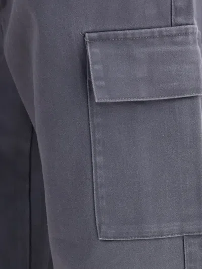 Gr10k Washed Ash Grey Cargo Pants With Utility Pockets In Gray