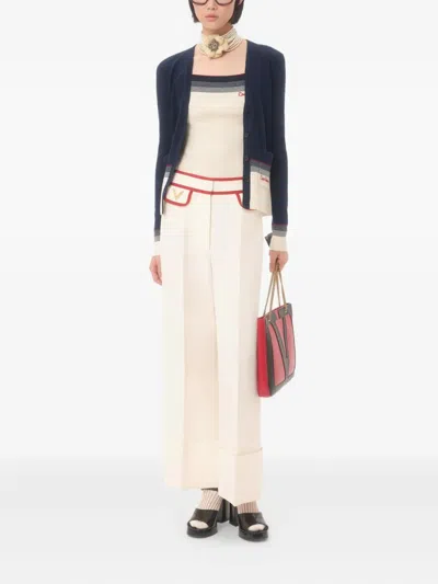 Valentino Garavani Knitwear In Blue