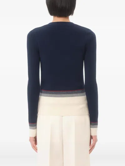 Valentino Garavani Knitwear In Blue