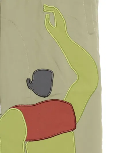 Kidsuper Drawstring Casual Pants In Green